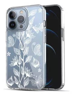 Funda Ranz iPhone 13 Pro Max-flower And Butterfly