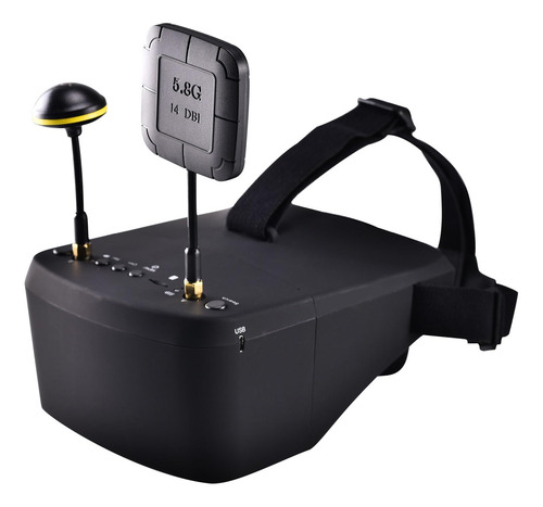 Gafas Fpv Speedy Bee Ev800d, 5,8 G, 40 Canales, 5 Pulgadas,