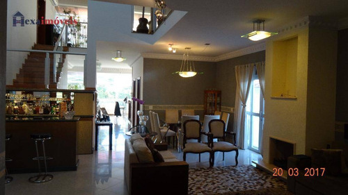 Imagem 4 de 30 de Casa Com 4 Dormitórios À Venda, 700 M² Por R$ 3.100.000,00 - Morada Dos Pássaros - Barueri/sp - Ca0579