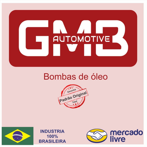 Bomba Óleo Motor Gm 1.8 E 2.0 8v Monza Kadett Ipanema Omega
