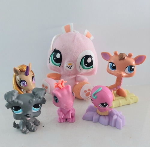 Figura Littlest Pet Shop Y Otra Marca Gatitas-animalitos #10