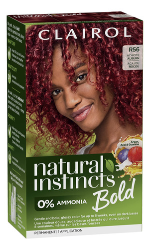 Tinte Para El Cabello Clairol Natural Instincts Bold R56 Ach