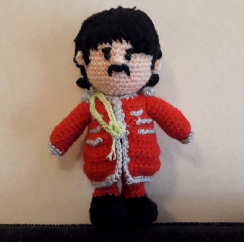 Amigurumi Muñeco De Apego George Harrison The Beatles 