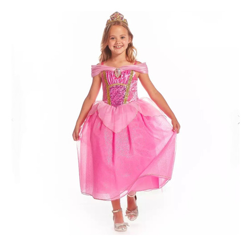 Disfraz Vestido Princesa Bella Durmiente Disney Store T4