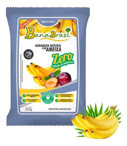 Doce De Bananinha Zero Açucar 10x23g Promoção