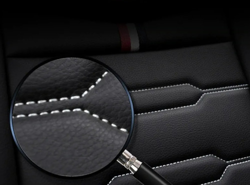 Kit Funda Cubre Asiento Auto Premium Luxury Con 4 Almoadilla