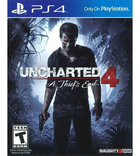 Uncharted 4 Fisico  Ps4