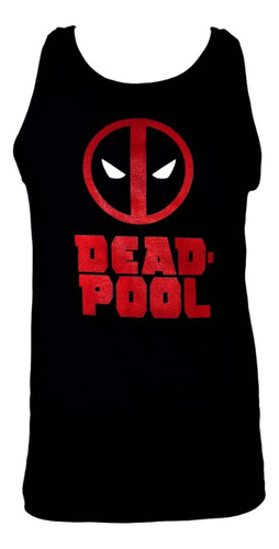 Camiseta Tank Top Olímpica Gym Deadpool 333cosplay