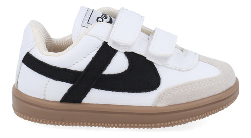 Tenis Urbano Panam Color Ostion Con Negro Para Niñoos 0560931