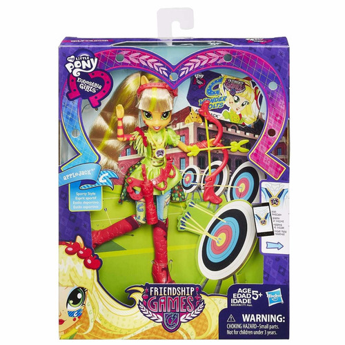 Muñecas My Little Pony / Archery Applejack !! Equestria Girl