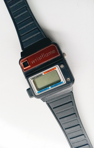 Reloj Pulsera Encendedor A Gas - 1980s - Raríiiisimo - Único