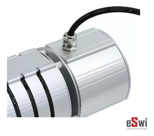 Calefactor Infrarrojo De Pared Con Control Remoto Exterior