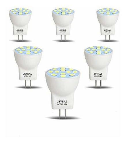 Focos Led - Jsvsal (6-pack) 3.5 Watt Mr8 Led Bulb For Landsc