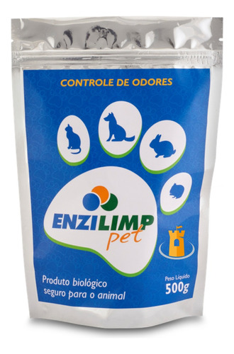 Enzilimp Pet 500g - Acaba C/ Odor Mau Cheiro De Urina (xixi)