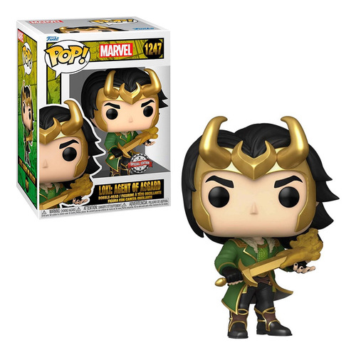 Funko Pop Marvel Loki Agent Of Asgard Special Edition