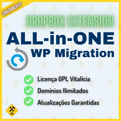comprar All In One Wp Migration Dropbox Extension Licença Vitalícia