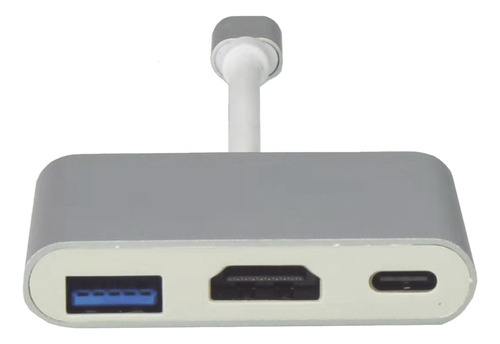 Adaptador Multipuerto Usb-c 3.1 A Hdmi 4k / Usb 3.0 /usb C