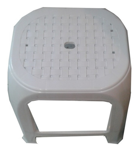 Banqueta Taburete Asiento Apilable De Plástico 2 Uds