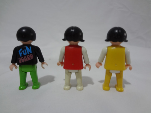 3 Bonecos Playmobil Geobra 2013
