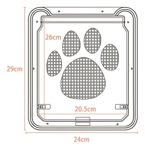 Puerta Mosquitera Para Mascotas Puerta Con Solapa Magnética
