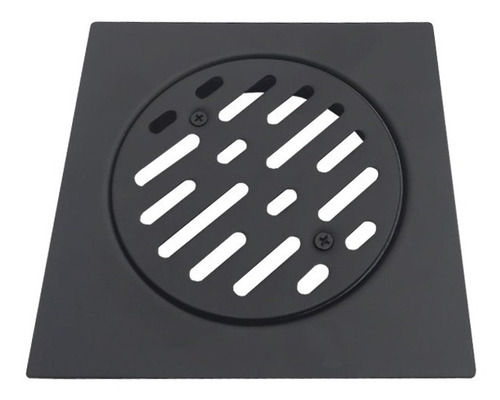 Rejilla 15 X 15 Acero Inoxidable Negra
