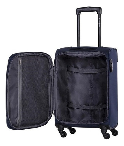 Bolsa Samsonite pequeña y expansiva de arce de hasta 10 kg, color azul marino