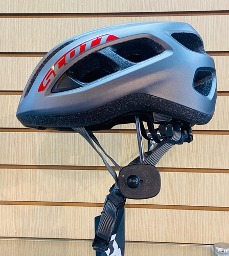 Casco Scott Ruta Helmet Supra Dark Grey/red