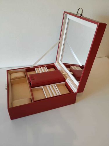 Imagen 4 de 9 de Caja Estuche Alhajero Organizador