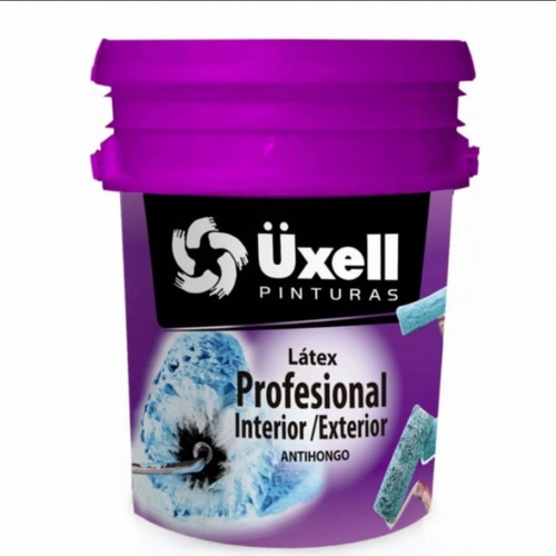 Látex Profesional Interior Exterior Antihongos Üxell 20 Lts