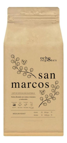 Café Especialidad Tipo San Marcos Molido 250 Gr