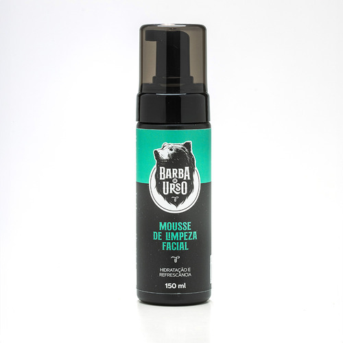 Kit Serum E Mousse Facial Barba De Urso Tipo De Pele Todo Tipo De Pele