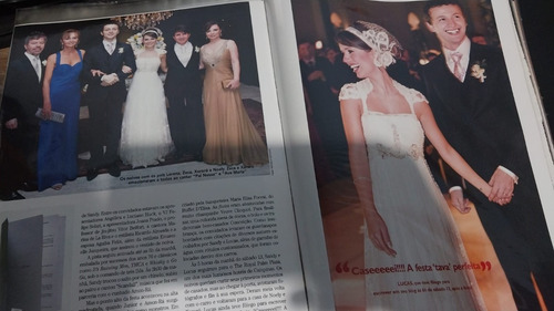 Revista Casamento Sandy E Lucas Lima Sandy E Junior
