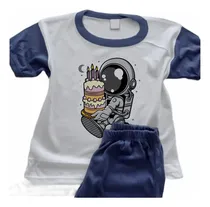 Comprar Pijamas Estampados Infantiles Varios Astronautas - 0899