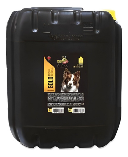 Shampoo Profissional Cães Pet Shop Power Pets Gold 20 Litros