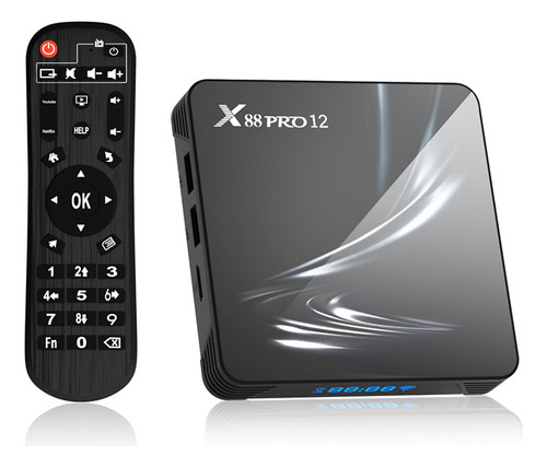X88 Pro 12 Smart Tv Box Android 12 4k Hd Dual Wifi6 4gb/32gb