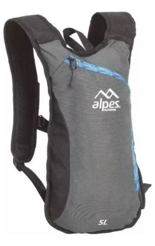 Mochila Running Porta Bolsa De Hidratacion De 5l Alpes