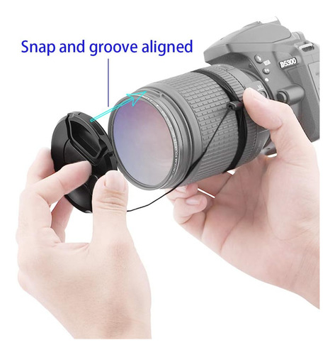 58mm Lens Cap Cover For Canon Ef-s 18-55mm F/3.5-5.6 Is I...
