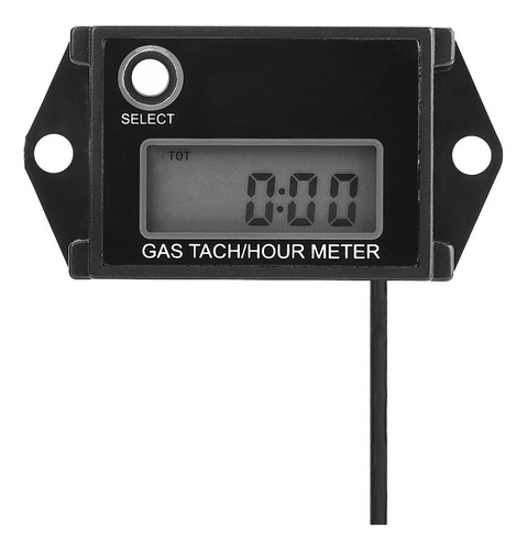Lcd Tacómetro Digital Tach/hora Medidor Rpm Para 2/4 Tiempos