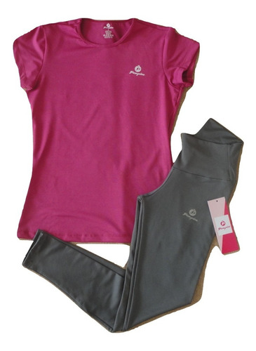 Conjunto Deportivo Lycra Y Blusa Para Dama