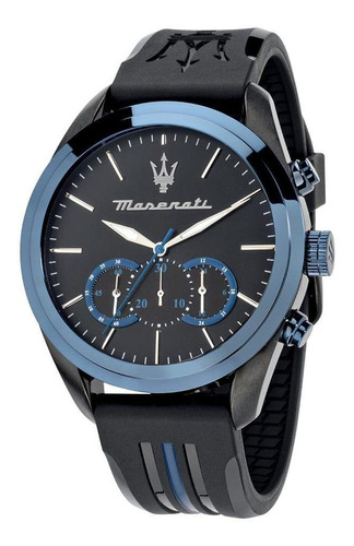 Reloj Maserati R8871612006 Hombre Negro De Cronografo De Go