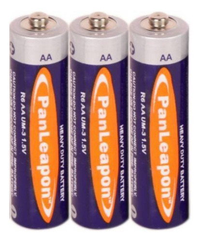 Pilhas Aa 1.5v Econômicas Para Uso Diário Kit Com 3 Unidades