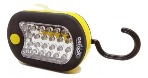 Linterna De Mano Luz Led Pila Imantada Con Gancho Baul Auto