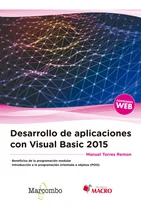 Comprar Desarrollo De Aplicaciones Con Visual Basic 2015 - Torres Re