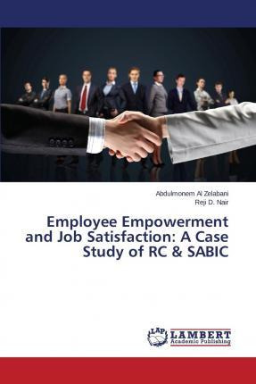 Libro Employee Empowerment And Job Satisfaction : A Case ...