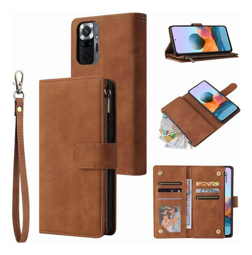 Funda Tipo Libro Tipo Cartera Con Cremallera For Redmi