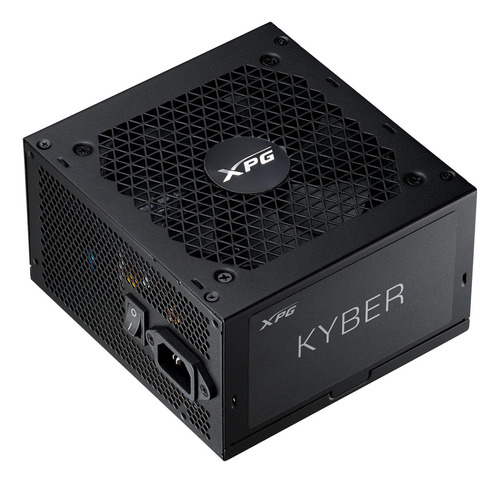 Xpg Kyber - Fuente De Alimentación Atx 3.1 No Modular Con Certificación Gold De 750 W 80 Plus Con Conectores De 6 + 2 Pines Con Protección De Nivel Industrial Y Condensadores Premium, Ventilador De