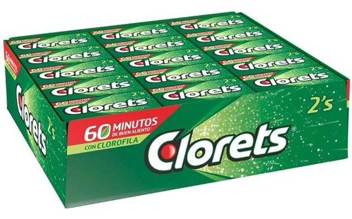 Clorets, 2´s De 2.8 Gramos, Paquete De 60