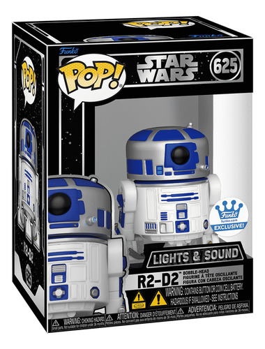 Funko Pop! #625 - Star Wars: R2-d2 (lights And Sounds)