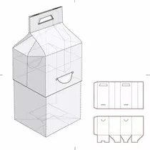 Comprar Vectores De Cajas Para Editar E Imprimir Moldes Troquel