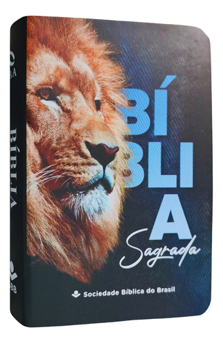 Biblia Sagrada Naa Leão Edição De Bolso Com Indice Lateral